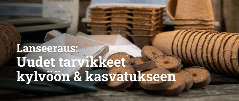 Budet tarvikkeet kylvöön & kasvatukseen