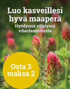 Luo kasveillesi hyvä maaperä
