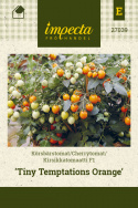 Kirsikkatomaatti F1 'Tiny Temptations Orange'