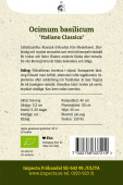 Suurilehtinen basilika 'Italiano Classico'