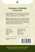 Vaniljbasilika 'Vanilla Spice'