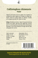 Kiinanasteri 'Hulk', Alkuperäinen kiinanasteri, jossa on suuri, keltavihreä keskiosa.
