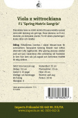 Tarhaorvokki F1 'Spring Matrix Sangria'