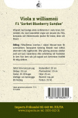 Sarviorvokki F1 'Sorbet XP Blueberry Sundae'