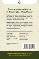 Jaloleinikki F1 'Bloomingdale II Rose Shades', Varhaista kevään kukkaloistoa. Vadelmanpunaisen sävyisiä kukkia tukevissa varsissa.