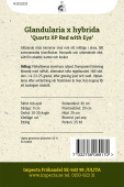 Tarhaverbena 'Quartz XP Red with Eye'