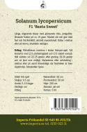 Kirsikkatomaatti F1 'Beata Sweet', joissa on kiiltävänpunaisia, mansikkamaisia ​​hedelmiä, noin 15 grammaa.